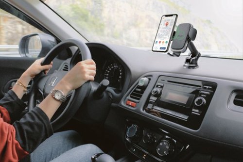 Car and Driver Car Vent/Dashboard Mount for Smartphones with Wireless Charging - Black HOW TO BUY