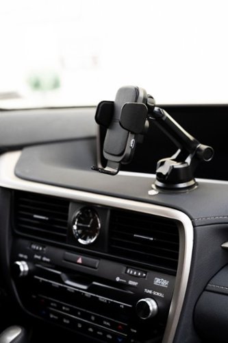 Car and Driver Car Vent/Dashboard Mount for Smartphones with Wireless Charging - Black WHERE TO BUY