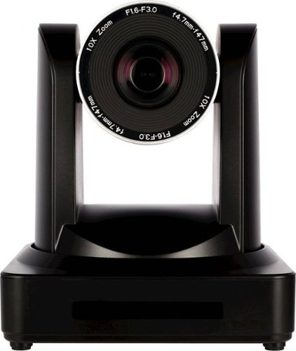 Atlona - PTZ 1920 x 1080 Webcam with USB - Black