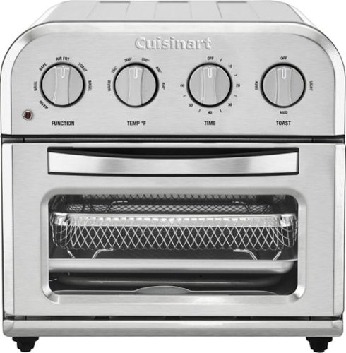 Cuisinart - 4-Slice Convection Toaster Oven + Air Fryer - Stainless Steel