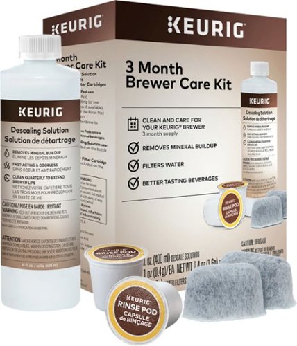 3-Month Brewer Care Kit for Most Keurig Coffee Makers
