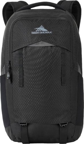 High Sierra - Backpack for 15.6" Laptop - Black