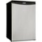 Danby - Designer 4.4 Cu. Ft. Mini Fridge - Black/Stainless Steel Look-Front_Standard