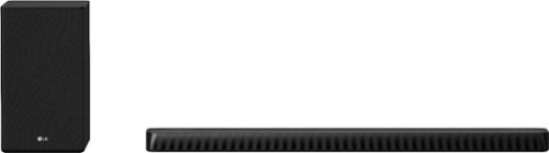 LG - 3.1.2-Channel 440W Soundbar System with Wireless Subwoofer and Dolby Atmos with Google Assistant - Black