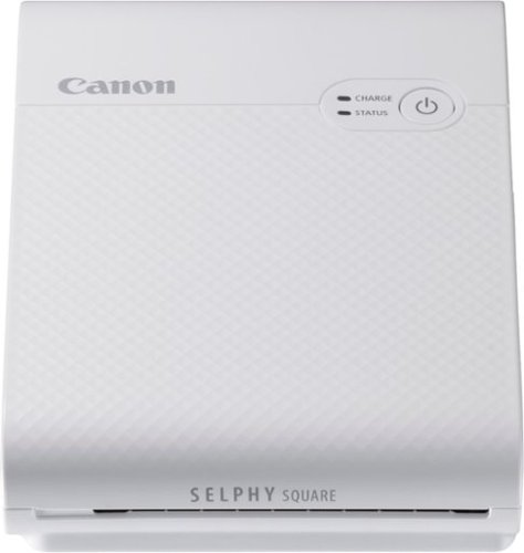 Canon - SELPHY Square QX10 Wireless Photo Printer - White