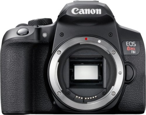 Image of Canon - EOS Rebel T8i DSLR Camera (Body Only) - Black