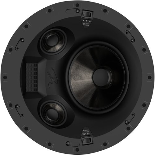 MartinLogan - 8" 150-Watt Passive 3-Way In-Ceiling Speaker (Each) - Black