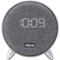 iHome - PowerClock - Bluetooth Alarm Clock with Dual USB Charging and Ambient Light - Gray-Front_Standard
