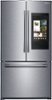 Samsung - 25.1 Cu. Ft. French Door Refrigerator with Family Hub - Stainless Steel-Front_Standard