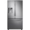 Samsung - 28 cu. ft. French Door Refrigerator with External Water & Ice Dispenser - Stainless Steel-Front_Standard