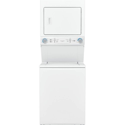 Frigidaire - 3.9 Cu. Ft. High Efficiency Top Load Washer and 5.6 Cu. Ft. Gas Dryer Laundry Center - White