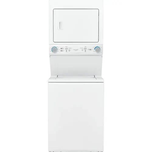 Front. Frigidaire - 3.9 Cu. Ft. High Efficiency Top Load Washer and 5.6 Cu. Ft. Gas Dryer Laundry Center.
