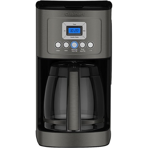 Cuisinart - 14-Cup Coffee Maker with Water Filtration - Black Stainless