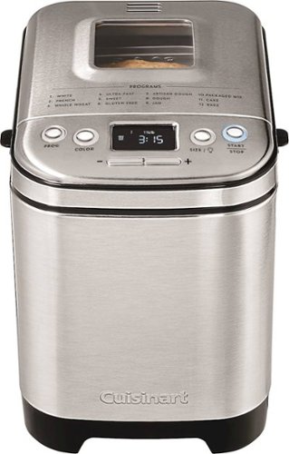 Image of Cuisinart - Compact Automatic Bread Maker - Stainless Steel