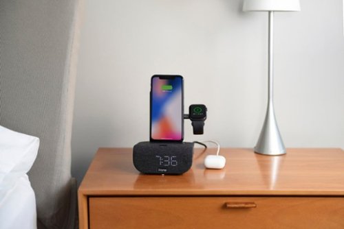 iHome TimeBase Pro+ - Bluetooth Alarm Clock with Triple Charging - Black BUY IN UAE