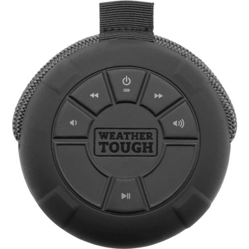 iHome PlayTough Pro - Bluetooth Rechargeable Waterproof Portable Speaker with 360° Stereo Sound - Black WHERE TO BUY