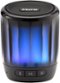 iHome - PlayGlow Mini - Rechargeable Color Changing Portable Bluetooth Speaker - Black-Front_Standard 