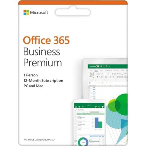  Microsoft - Office 365 Business Premium - (1 Person) (12-Month Subscription) - Android, Mac OS, Windows, Apple iOS