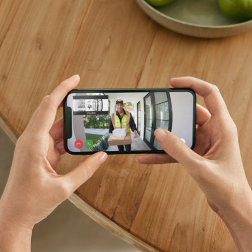 Ring Video Doorbell 3 Plus - Satin Nickel GLOBAL SHIPPING