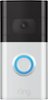 Ring - Video Doorbell 3 - Satin Nickel-Front_Standard