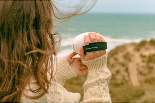 PowerVision - Cámara PowerEgg X Wizard AI y dron 4K con kit a prueba de agua - Blanco/Gris