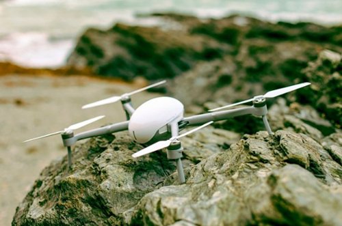 PowerVision - Cámara con IA PowerEgg X Explorer y dron 4K - Blanco / Gris