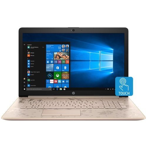 HP - 17.3" Refurbished Touch-Screen Laptop - Intel Core i5 - 8GB Memory - 1TB HDD - Pale Rose Gold-Front_Standard 