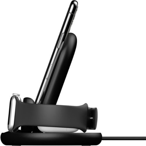 Belkin 3-in-1 Wireless Charger - Fast Charging Stand for iPhone, Watch & AirPods - Qi-Certified Charger - Case Compatible - Black BUY IN AUSTRALIA