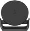Belkin - 10W Qi-Certified Wireless Charger Stand - Fast Charging for iPhone, Samsung Galaxy - Includes AC Adapter - Black-Front_Standard