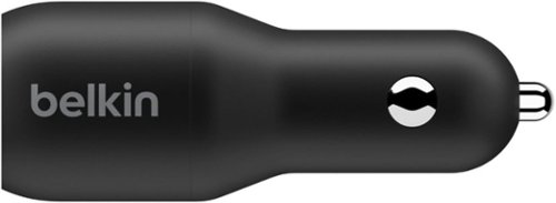 Belkin BOOST↑CHARGE  Dual USB-C Car Charger 36W - Black WORLDWIDE DELIVERY