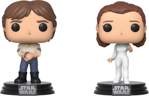  Funko - Pop! Star Wars Han Solo &amp; Princess Leia (2-Pack)