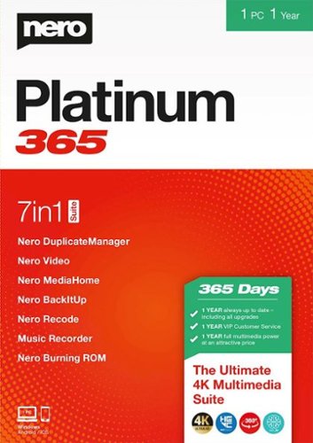 Nero - Platinum 365 (1-Year Subscription) [Digital]