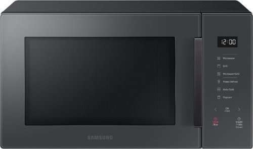 Samsung - 1.1 cu. ft. Countertop Microwave with Grilling Element - Charcoal