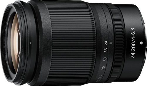 Image of NIKKOR Z 24-200mm f/4-6.3 VR Telephoto Zoom Lens for Nikon Z Cameras - Black