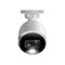 Lorex - 4K Ultra HD Active Deterrence Security Add-On Indoor/Outdoor Wired Surveillance Camera - White-Front_Standard
