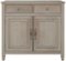 Simpli Home - Connaught Transitional Solid Wood Entryway Storage Cabinet - Distressed Gray-Front_Standard