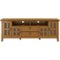 Simpli Home - Artisan Solid Wood 72 inch Wide Transitional TV Media Stand For TVs up to 80 inches - Honey Brown-Front_Standard