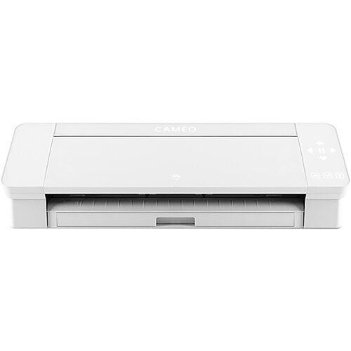 Silhouette - Cameo SILHCAMEO4WHT4T Electronic Cutting System, Desktop Cutting Machines - White-Front_Standard 