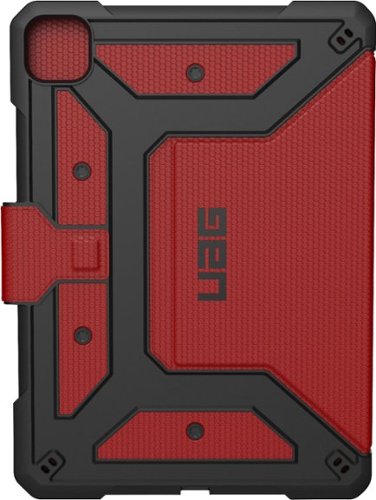 UAG - Metropolis Folio Case for Apple® iPad® Pro 11" (2nd Generation 2020) - Magma-Front_Standard 