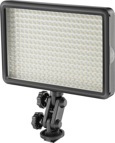  Platinum™ - 308 LED Rechargeable LED Video Light - Black