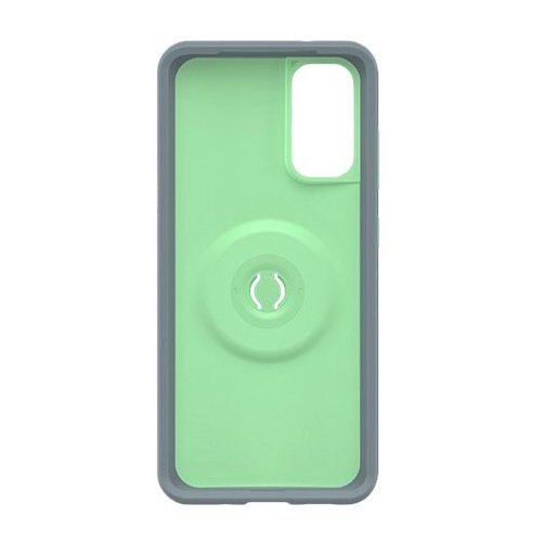OtterBox - Otter + Pop Symmetry Series Case for Samsung Galaxy S20 and S20 5G - Mint To Be-Angle_Standard 