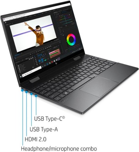 HP ENVY x360 2-in-1 15.6 Touch-Screen Laptop - AMD Ryzen 7 - 8GB Memory - 512GB SSD - Nightfall Black BUY IN AUSTRALIA