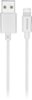 Dynex™ - 3' USB Type A-to-Lightning Charge-and-Sync Cable - White-Front_Standard