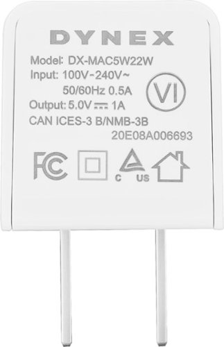Dynex™ 5 W USB Wall Charger - White HOW TO BUY