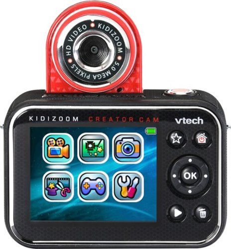 VTech KidiZoom Creator Cam - Red GLOBAL SHIPPING