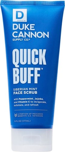 Image of Duke Cannon - Quick Buff Siberian Mint Face Scrub - White