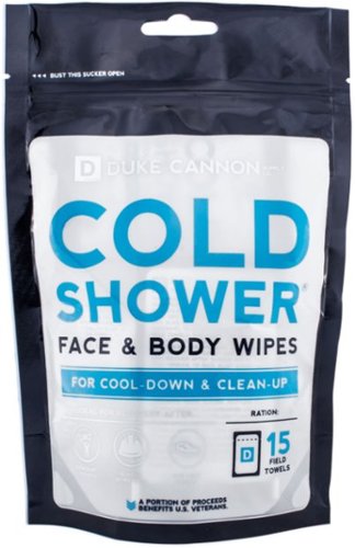 Duke Cannon Cold Shower Cooling Field Towels (15-Pack) - White WORLDWIDE DELIVERY