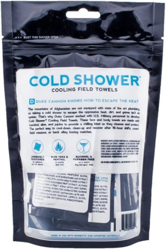 Duke Cannon Cold Shower Cooling Field Towels (15-Pack) - White HOW TO BUY