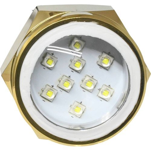 Stinger - Marine 1.5" LED Drain Plug - Gold