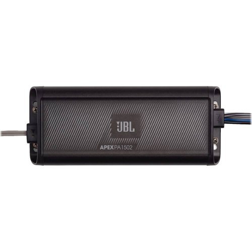 JBL - Apex 750W Class D Bridgeable 2-Channel Amplifier with Selectable All-/Hi-/Lo-Pass Crossovers - Black